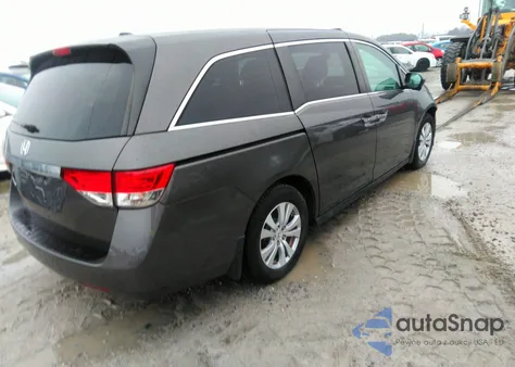 2016 Honda Odyssey Ex-L из США, поврежденный, VIN 5FNRL5H67GB070157